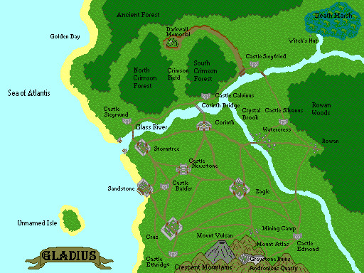 Map of Gladius
