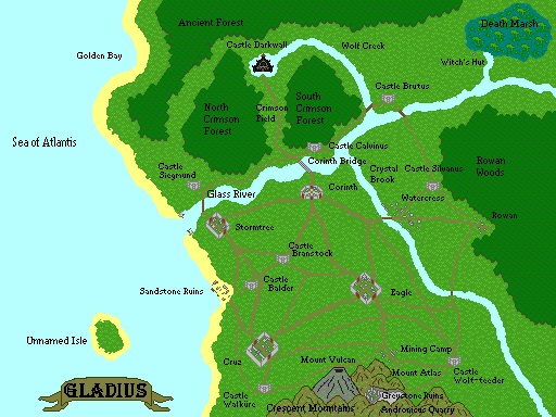 Map of Gladius
